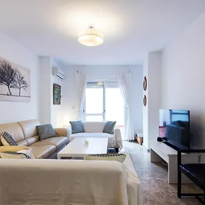 Center Location & Parking Free With Largeterrace & Bbq Appartamento Málaga